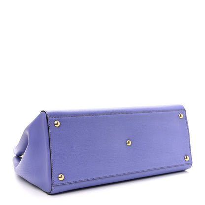 Fendi Vitello Elite Regular 2Jours Tote Cassis 4 of 15