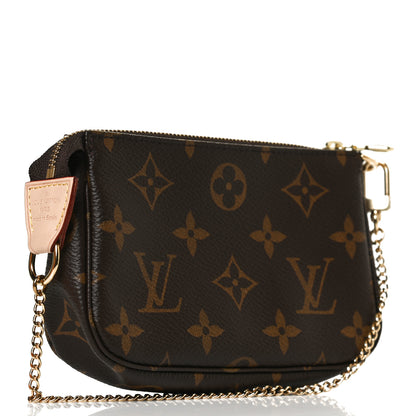 Louis Vuitton Monogram Mini Pochette Accessories 3 of 9