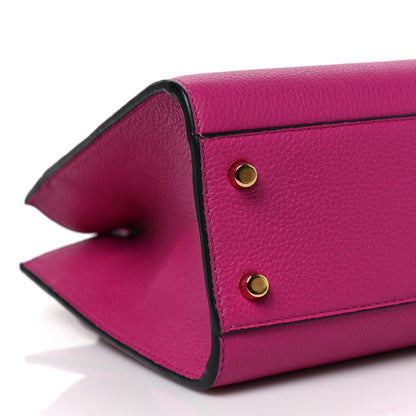 Versace Grainy Calfskin Virtus Top Handle Tote Pink Light Pink 7 of 8