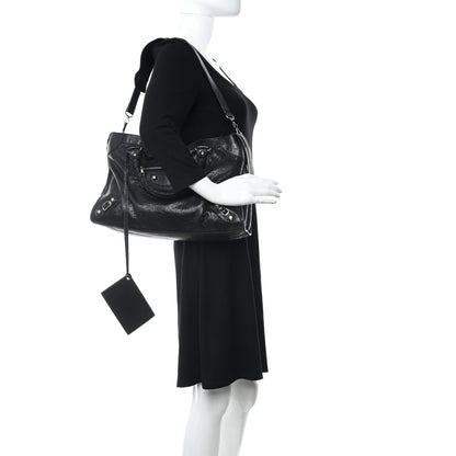 Balenciaga Agneau Giant 12 Silver Hardware City Black 2 of 12