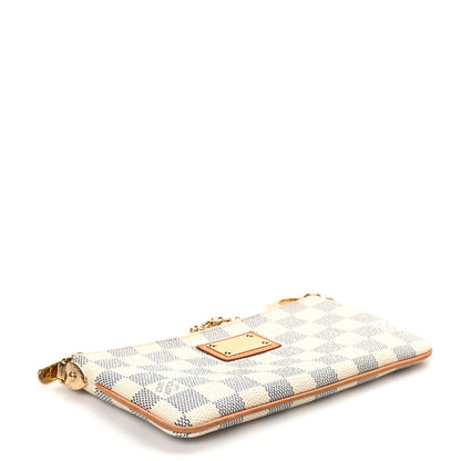 Louis Vuitton Damier Azur Pochette Milla MM 4 of 7