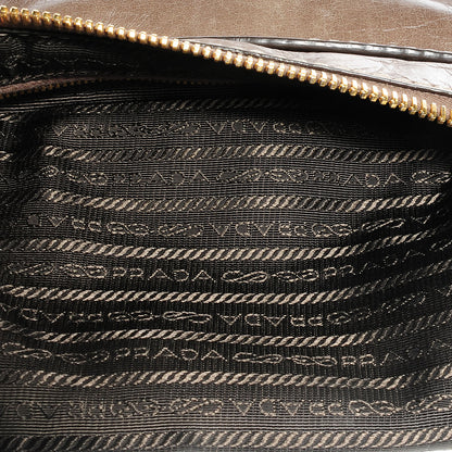 Prada Vitello Shine Pochette Clutch Argilla 7 of 10