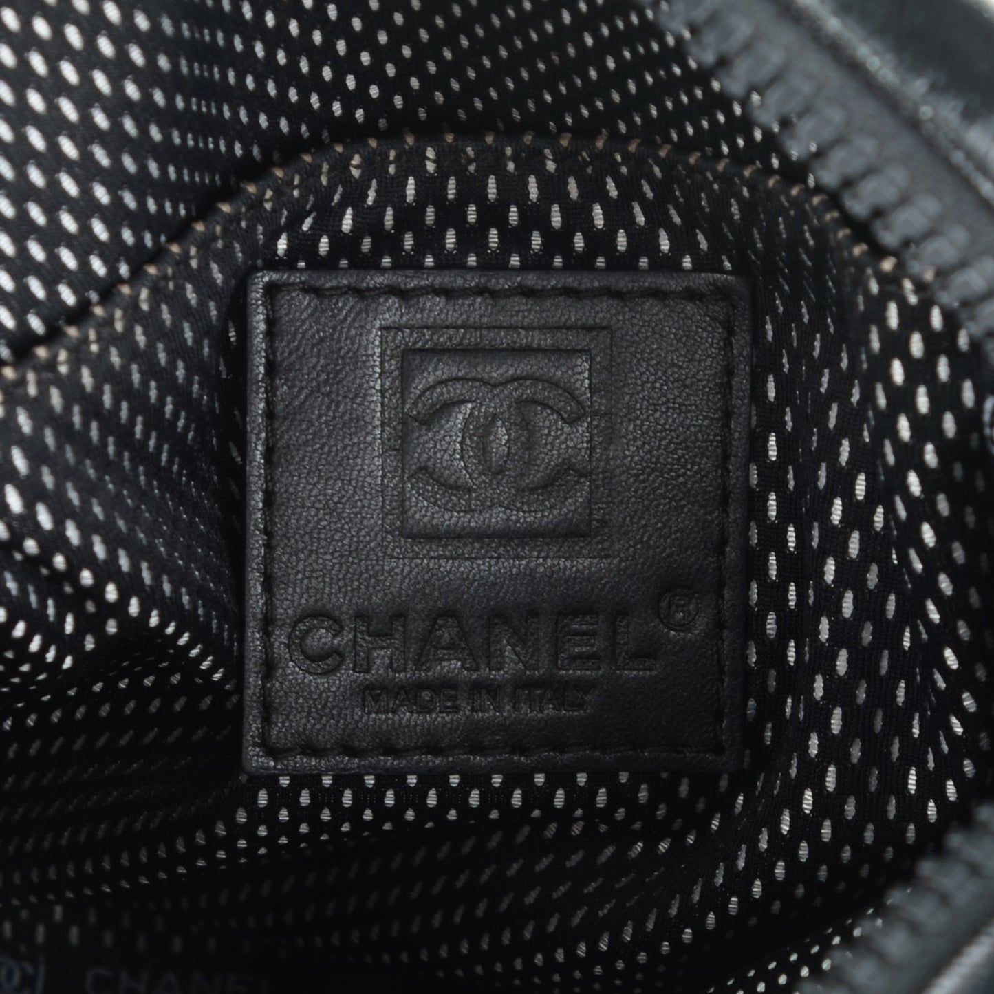 Coated Canvas Sport Crossbody Black