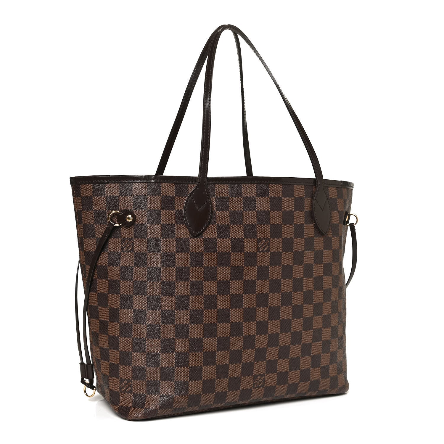 Louis Vuitton Damier Ebene Neverfull MM 3 of 12