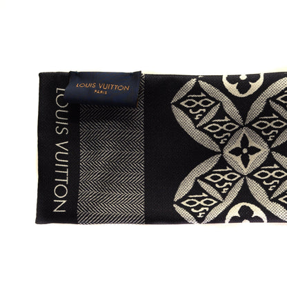 Louis Vuitton Silk Since 1854 Bandeau Black 3 of 3