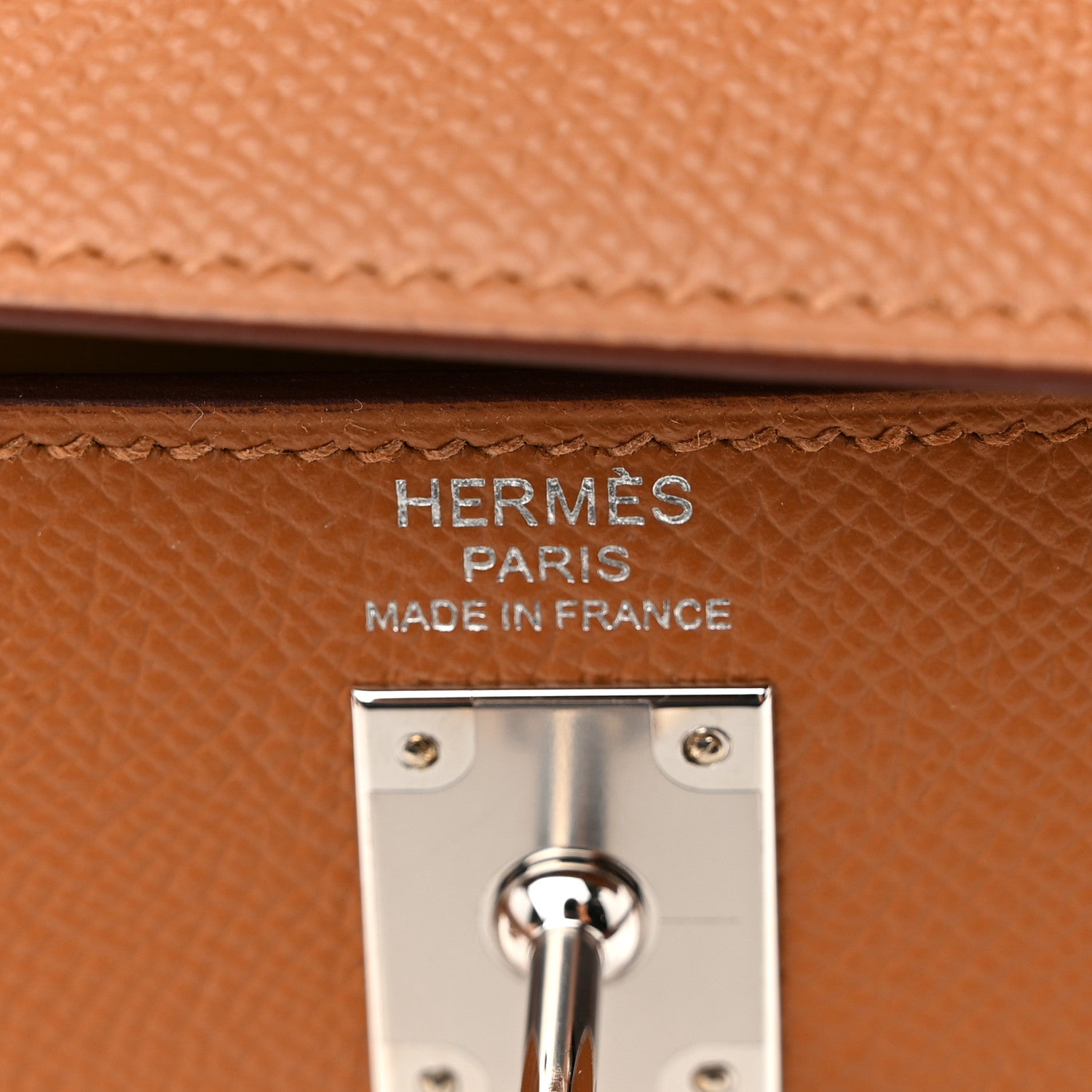 Hermes Epsom Verso Kelly Sellier 25 Caramel Jaune Ambre 6 of 13
