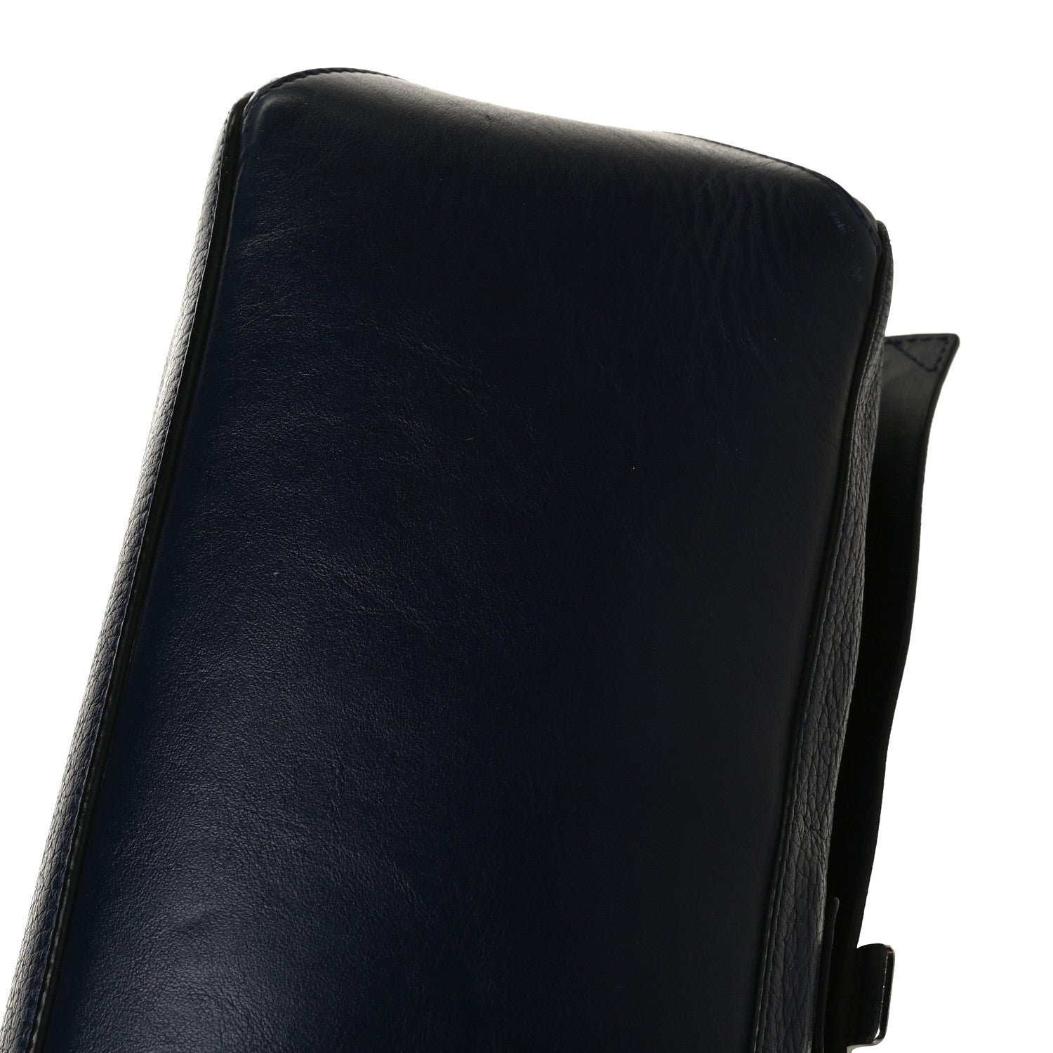 Proenza Schouler Pebbled Calfskin Double Sided PS Courier Bag Indigo 16 of 19