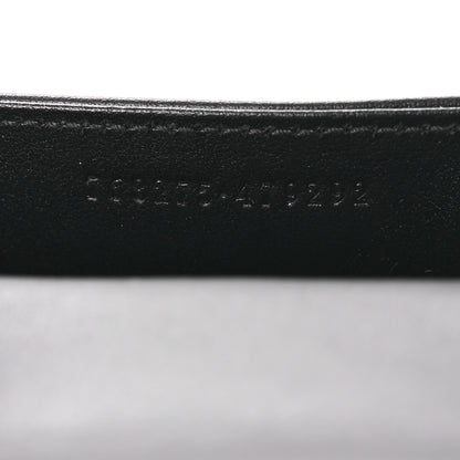 Gucci Calfskin Matelasse GG Marmont Key Chain Black 8 of 8