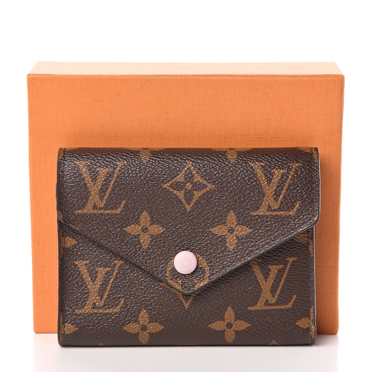 Louis Vuitton Monogram Victorine Wallet Rose Ballerine 9 of 9