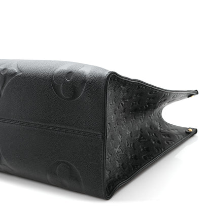 Louis Vuitton Empreinte Monogram Giant Onthego GM Black 9 of 10