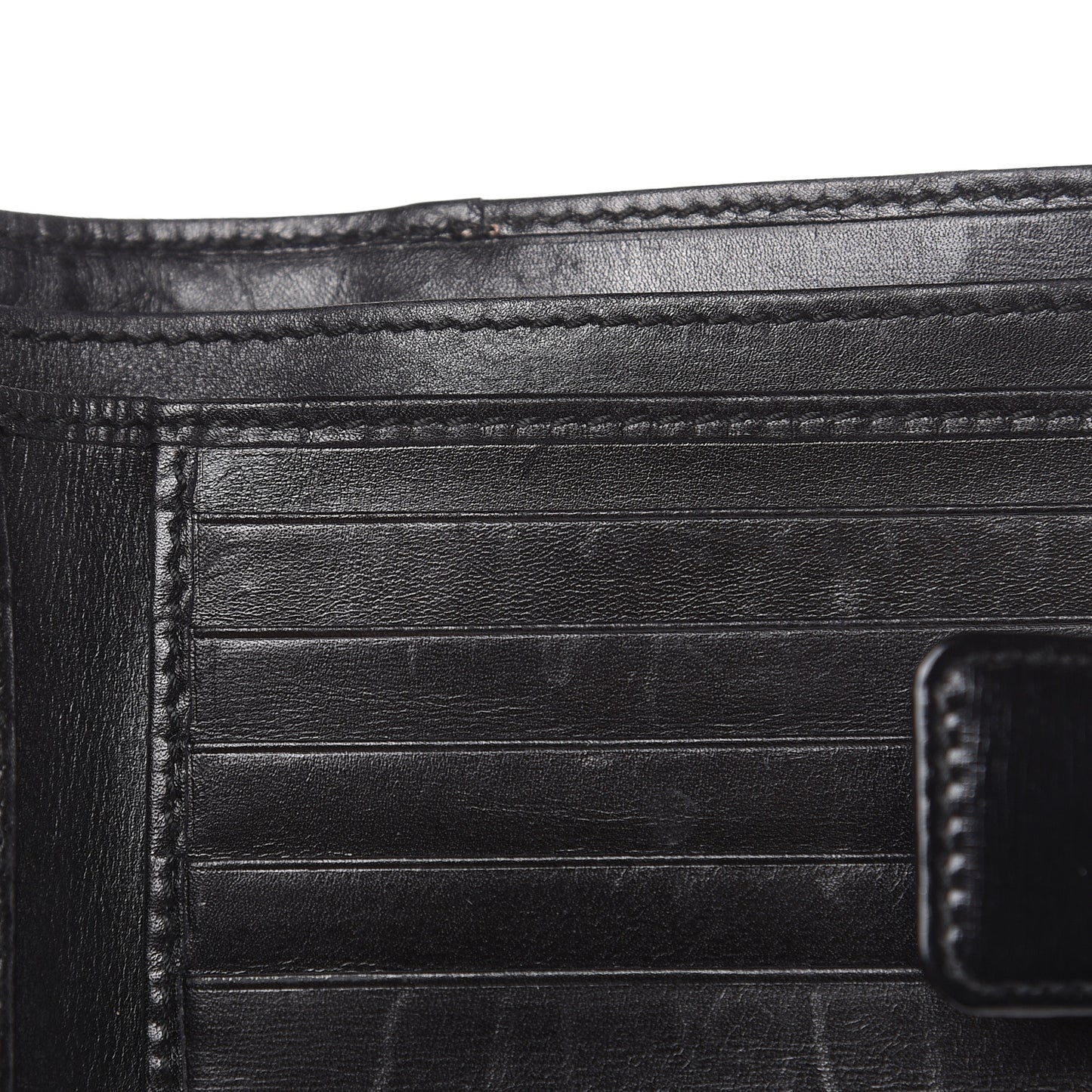 Monogram French Flap Wallet Dark Brown