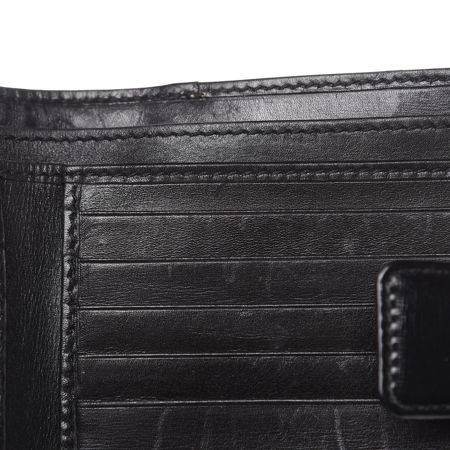 Gucci Monogram French Flap Wallet Dark Brown 14 of 14