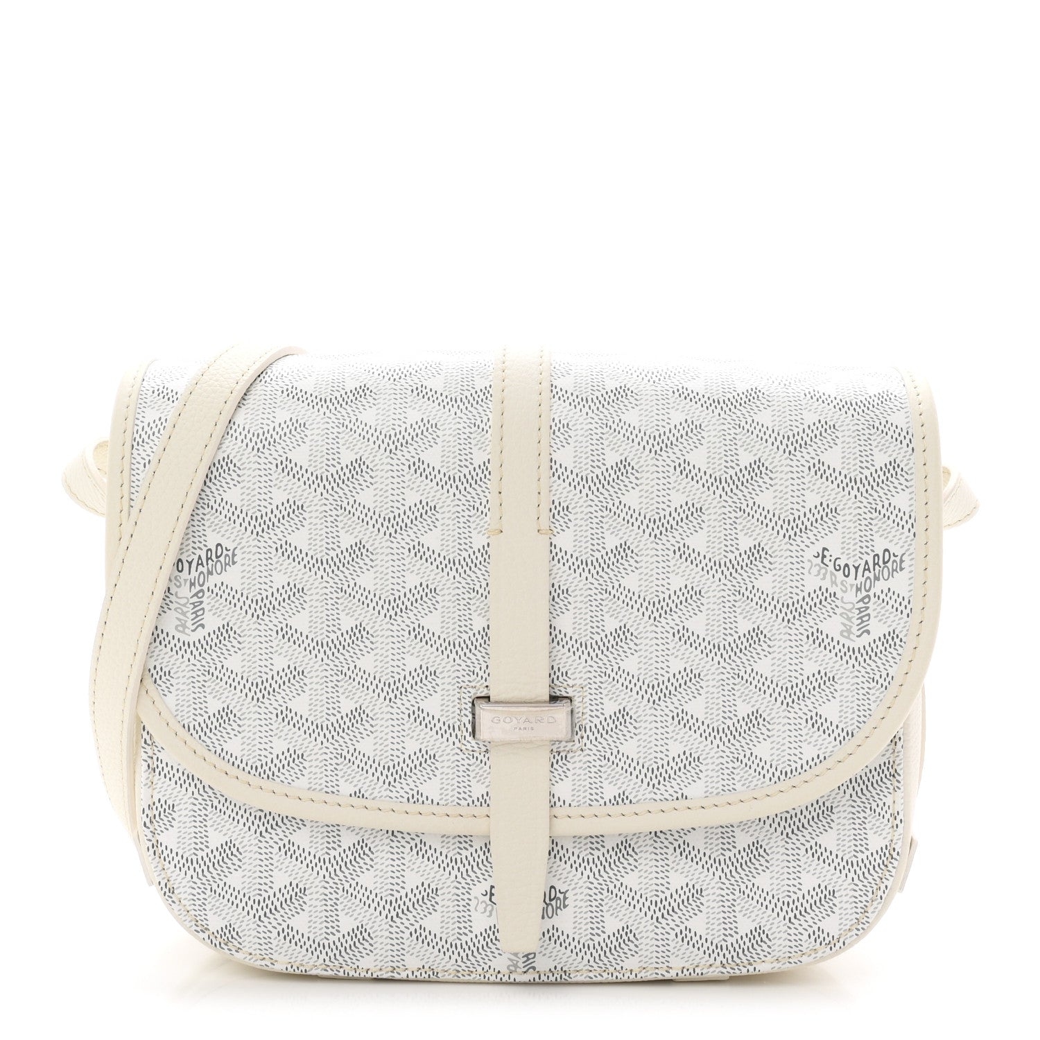 Goyard Goyardine Belvedere II PM Messenger Bag White 1 of 9
