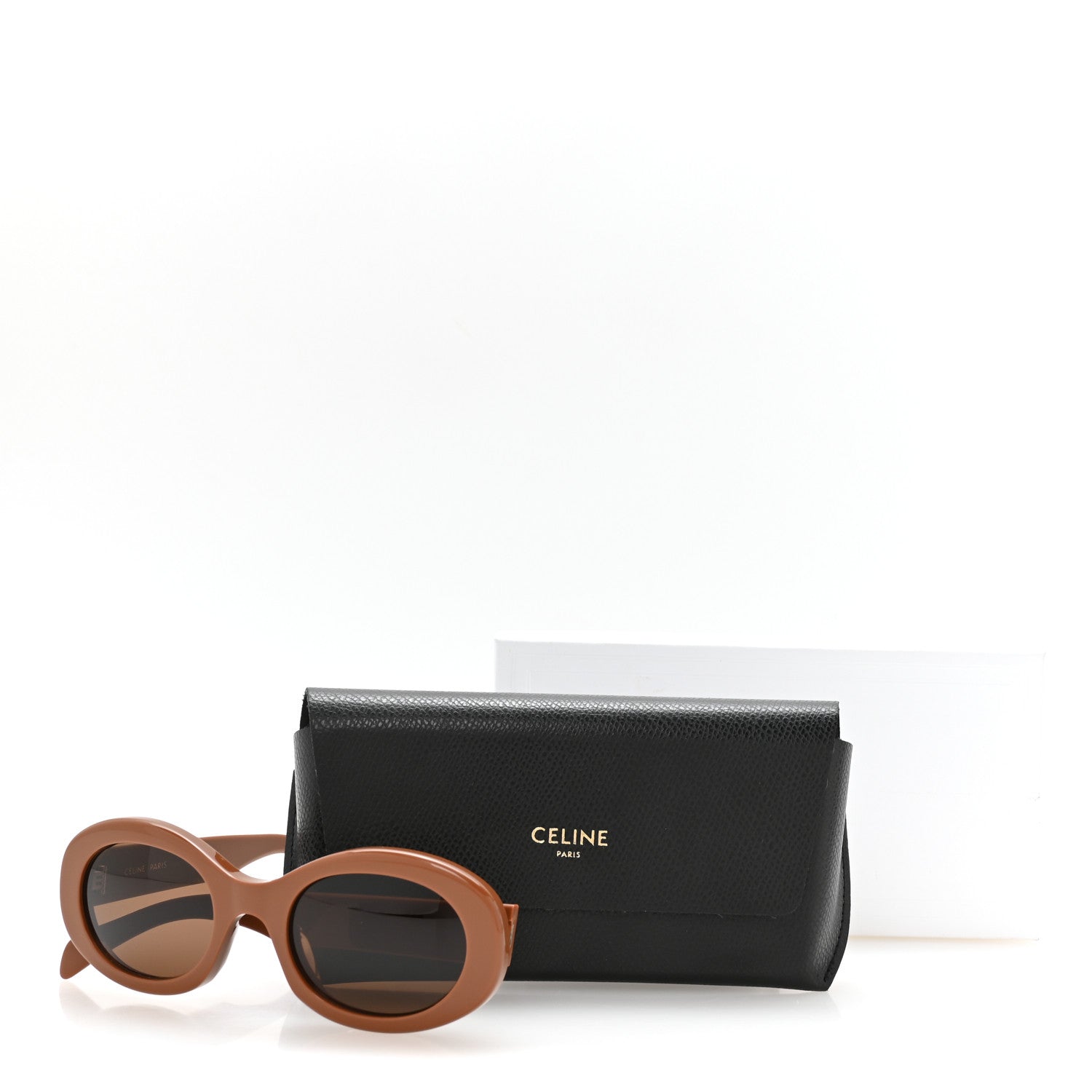 Celine Acetate Triomphe 01 Sunglasses CL40194U Brown 8 of 8