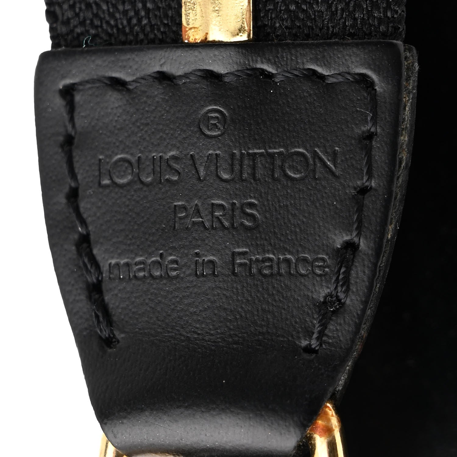 Louis Vuitton Epi Pochette Accessories 24 Black 6 of 9
