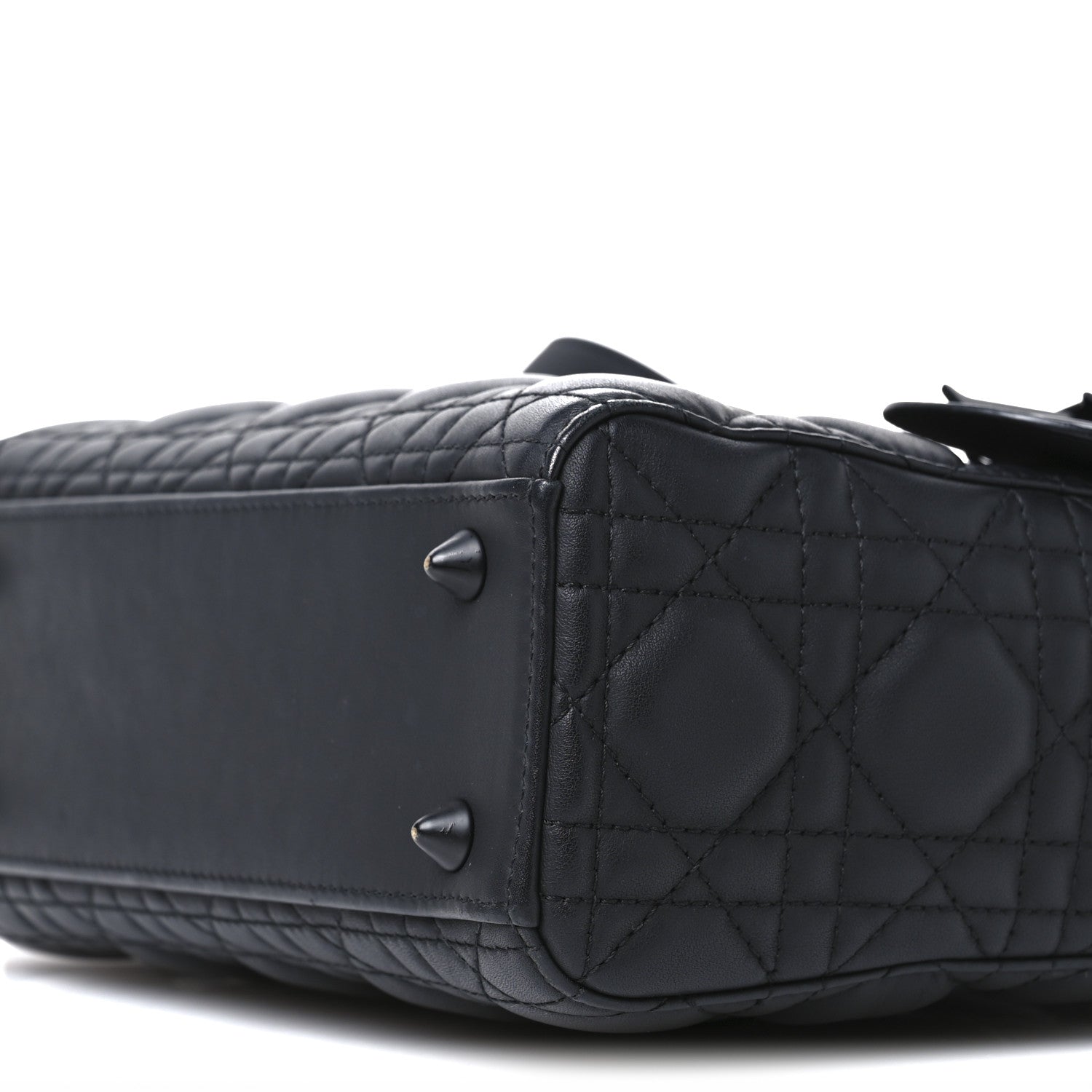 Christian Dior Ultra Matte Calfskin Cannage Small My ABCDior Lady Dior Black 11 of 11