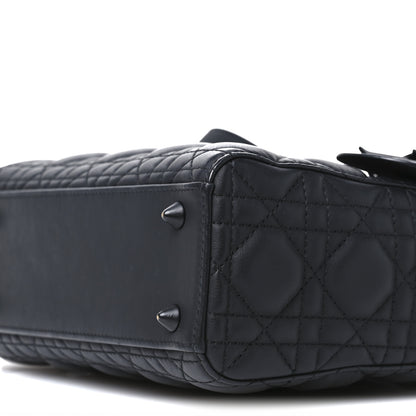 Christian Dior Ultra Matte Calfskin Cannage Small My ABCDior Lady Dior Black 11 of 11