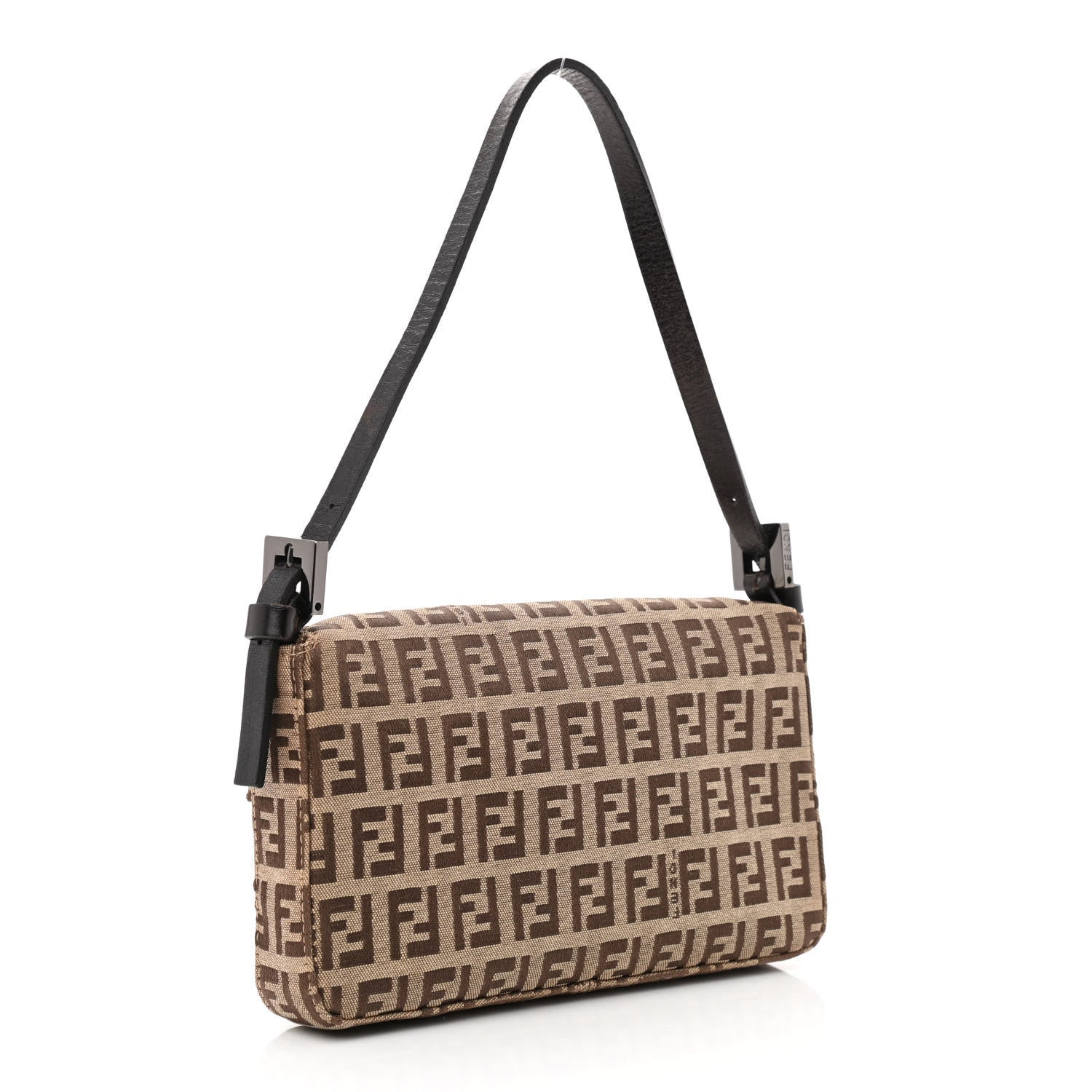 Fendi Zucchino Mini Baguette Tobacco 3 of 9