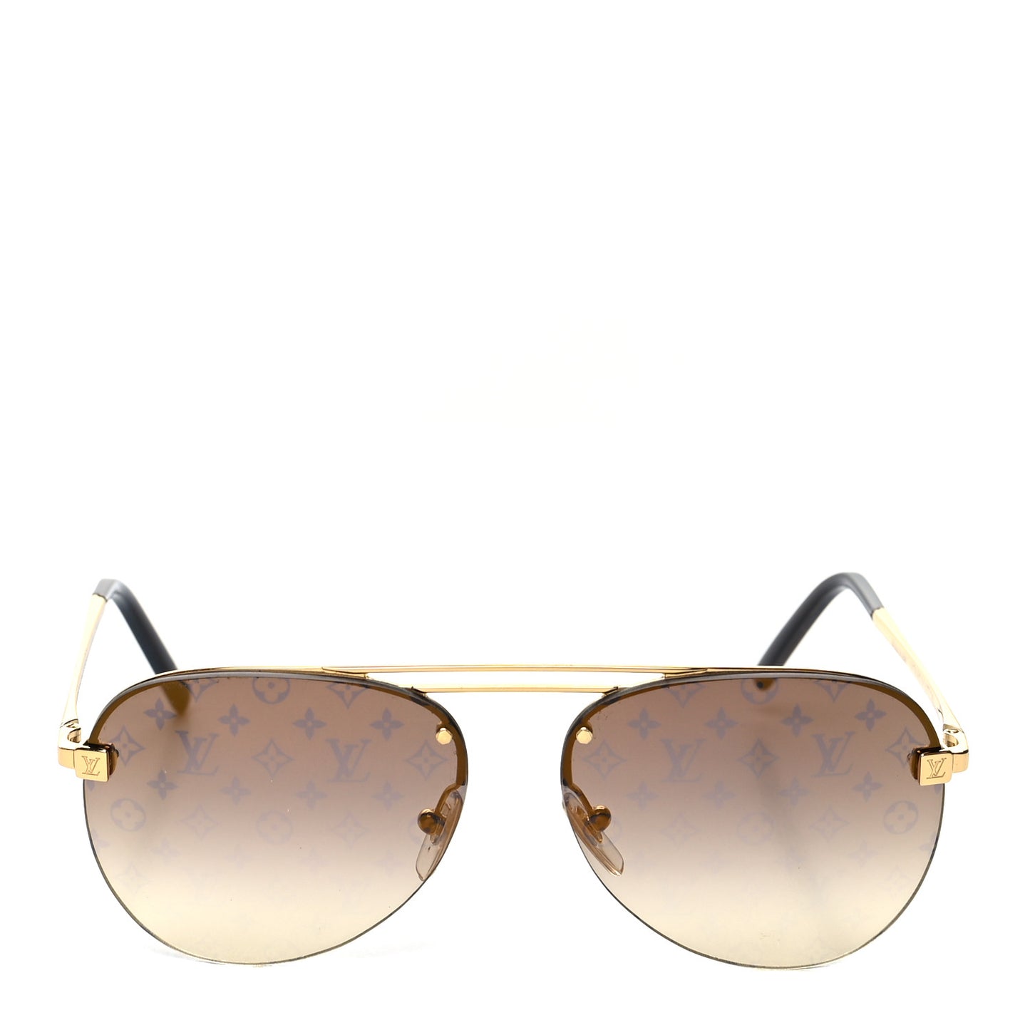 Metal Clockwise Sunglasses Z1020W Gold