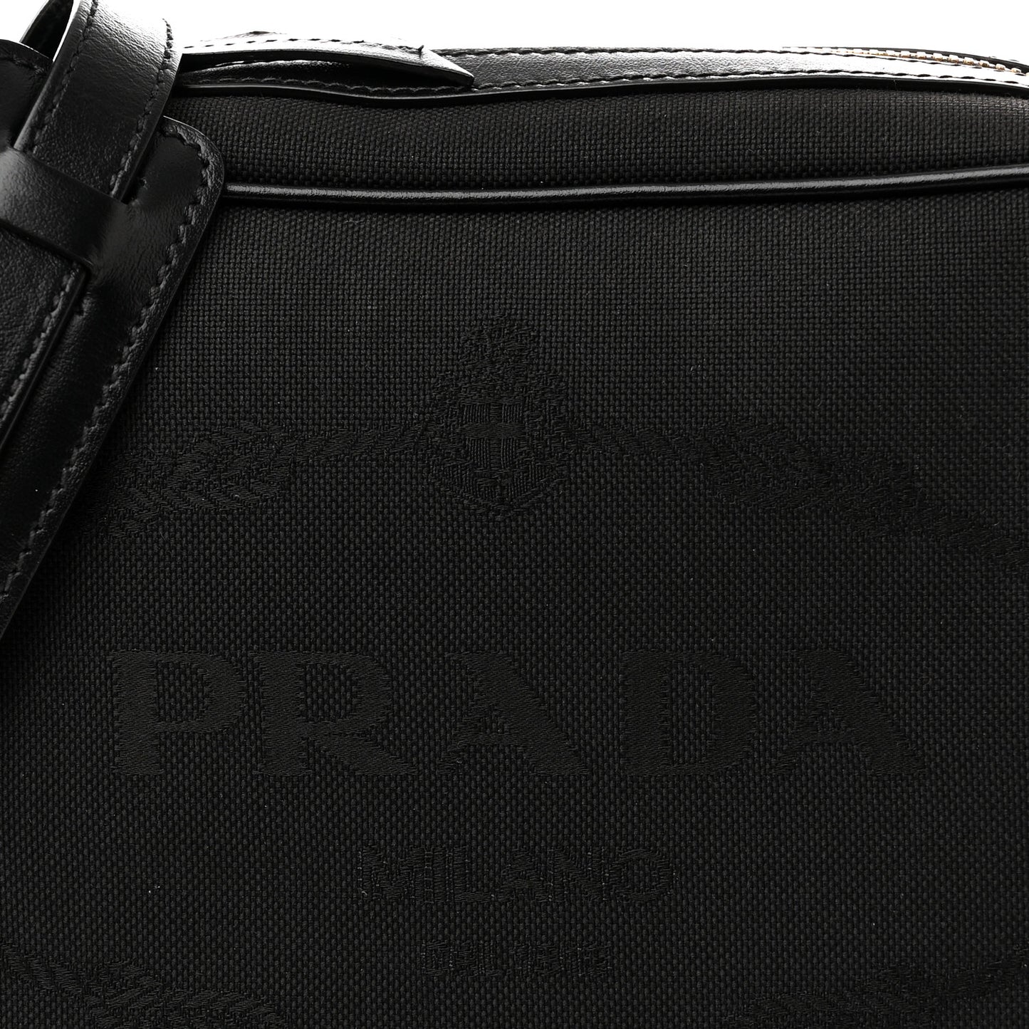 Jacquard Logo Camera Bag Black
