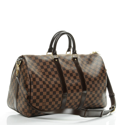 Louis Vuitton Damier Ebene Keepall Bandouliere 45 3 of 7