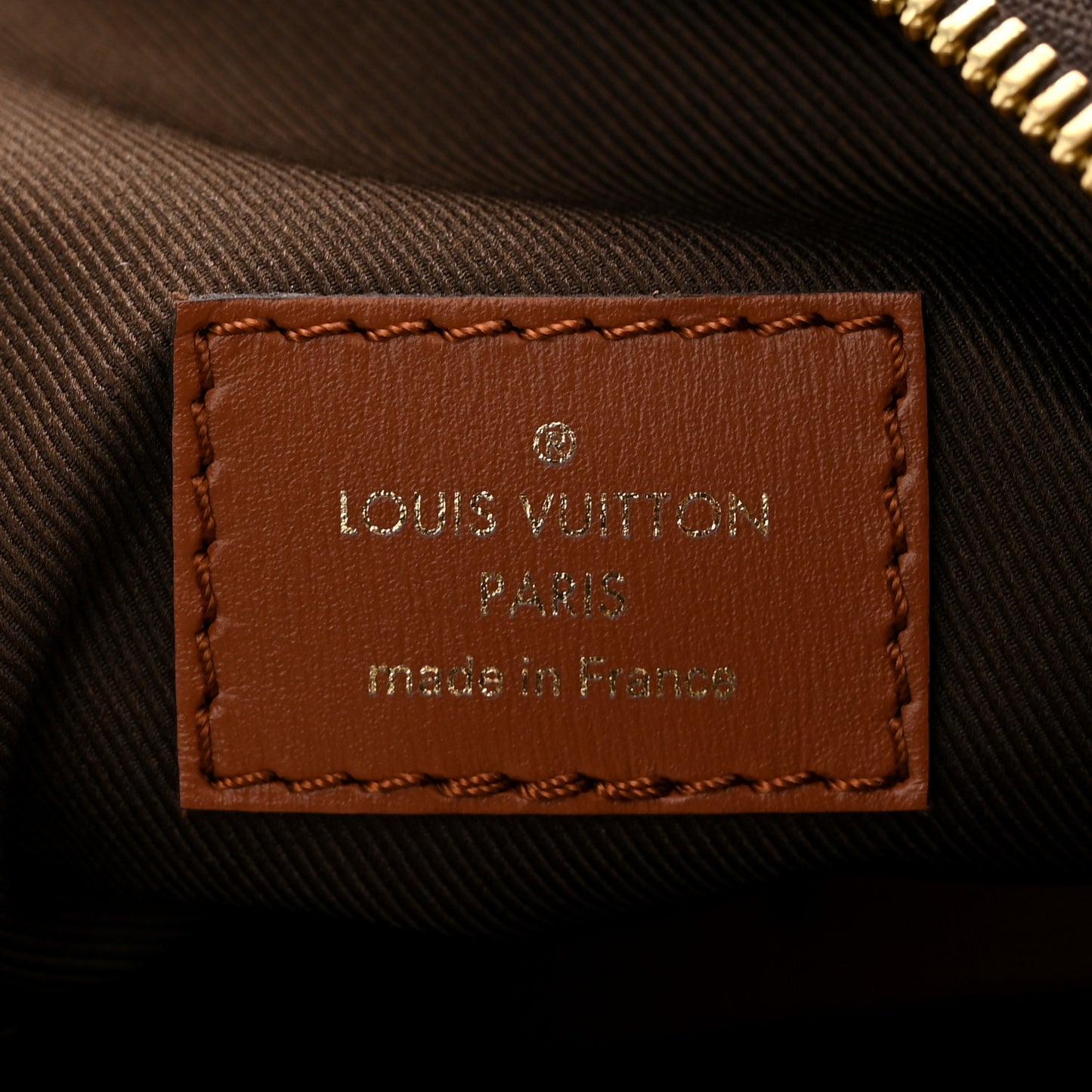 Reverse Monogram Loop Hobo