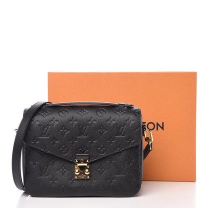 Louis Vuitton Empreinte Pochette Metis Black 8 of 8