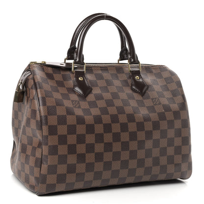 Louis Vuitton Damier Ebene Speedy 30 3 of 11
