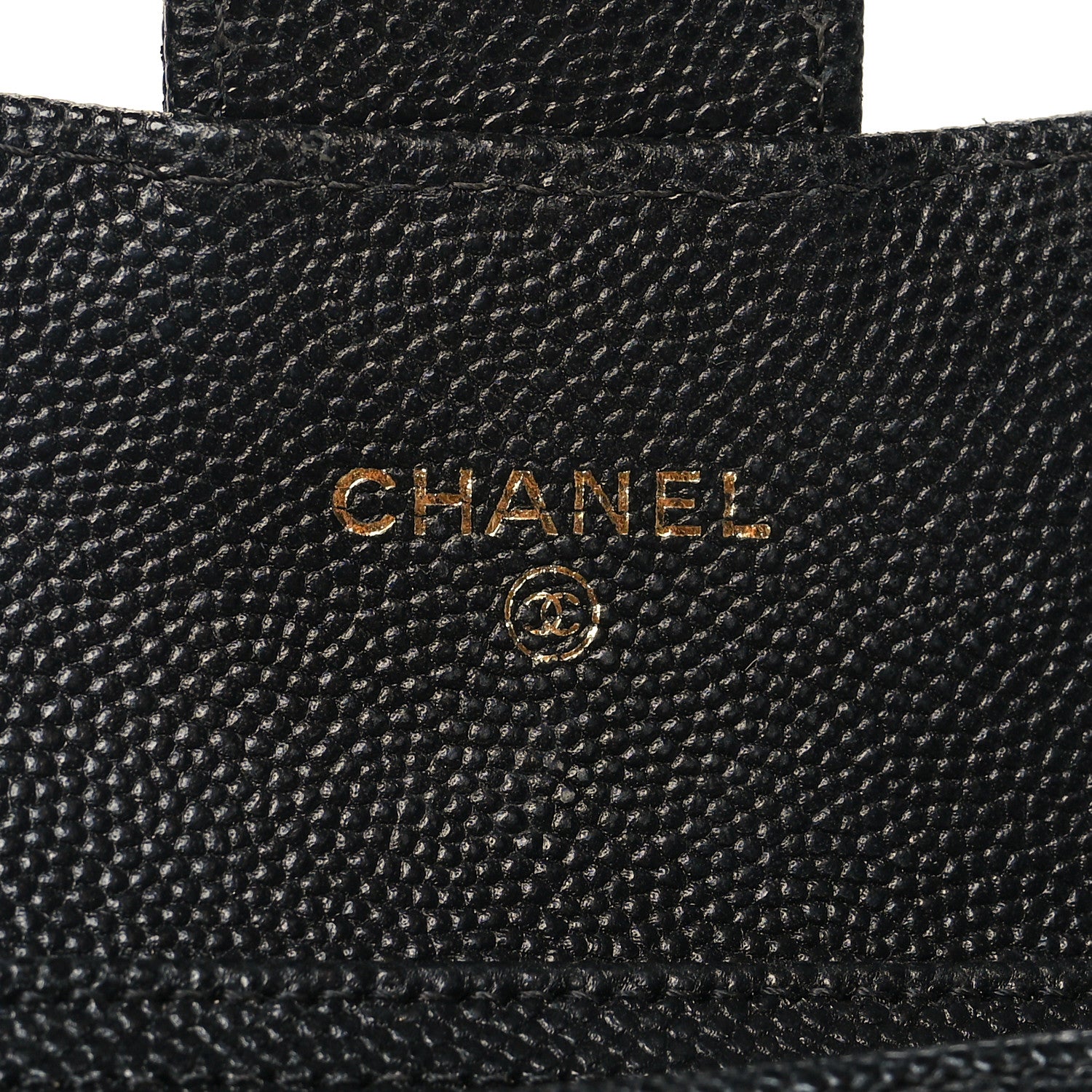 Chanel Caviar Quilted Flap Card Holder On Chain Black 6 of 9