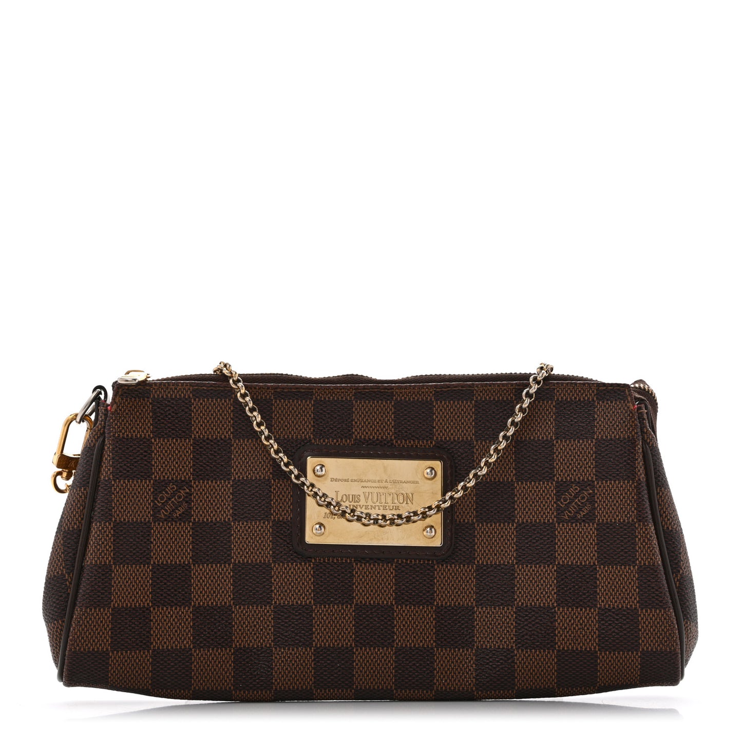 Damier Ebene Eva Clutch