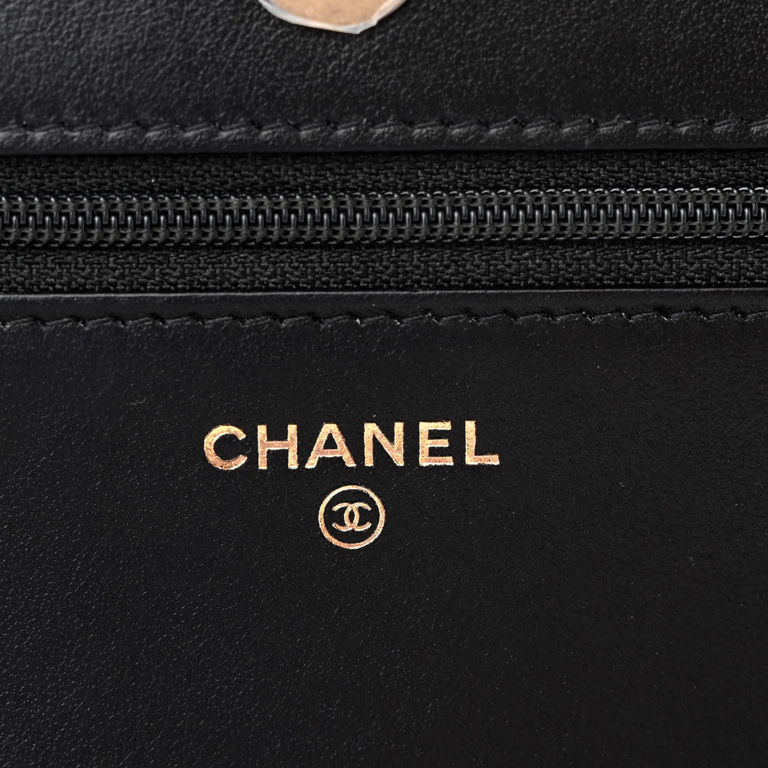 Chanel Caviar Quilted Boy Wallet On Chain WOC Black 7 of 17