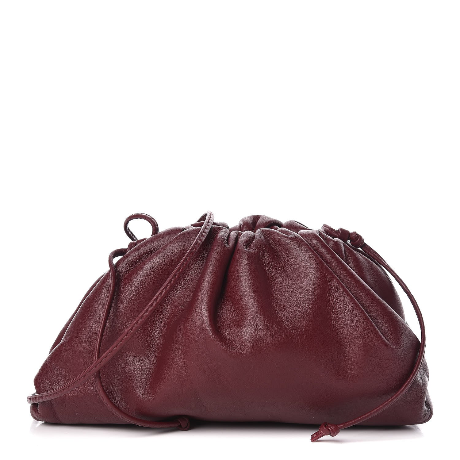 Bottega Veneta Butter Calfskin The Mini Pouch Bordeaux 1 of 11