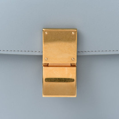 Celine Box Calfskin Medium Classic Box Flap Bag Cloud 7 of 9