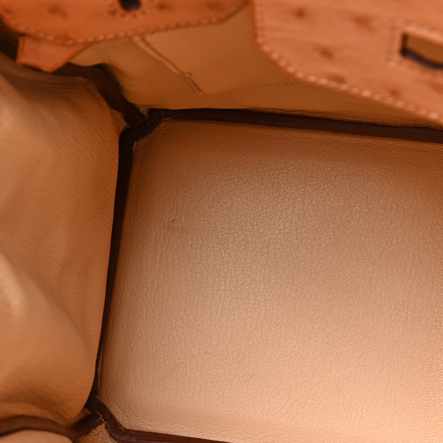 Ostrich Birkin 30 Sable