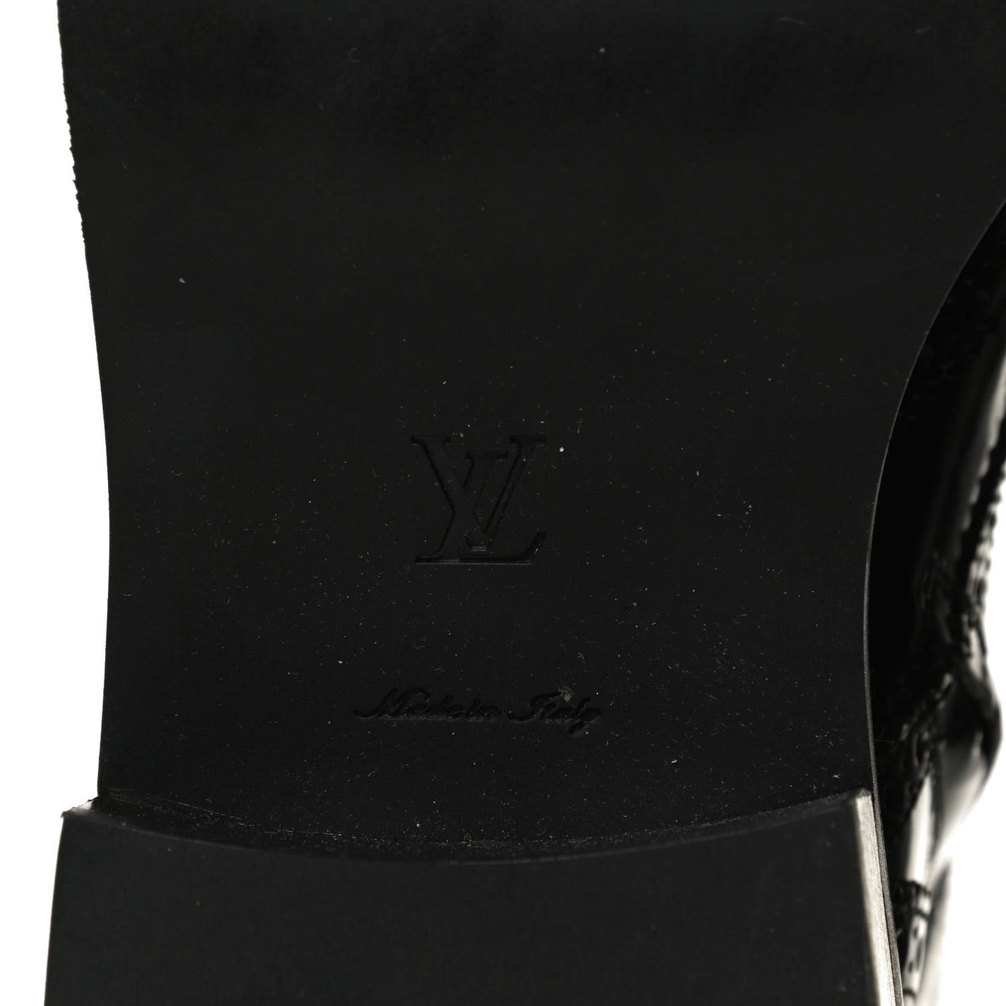 Glazed Calfskin Midtown Ankle Boots 36 Black