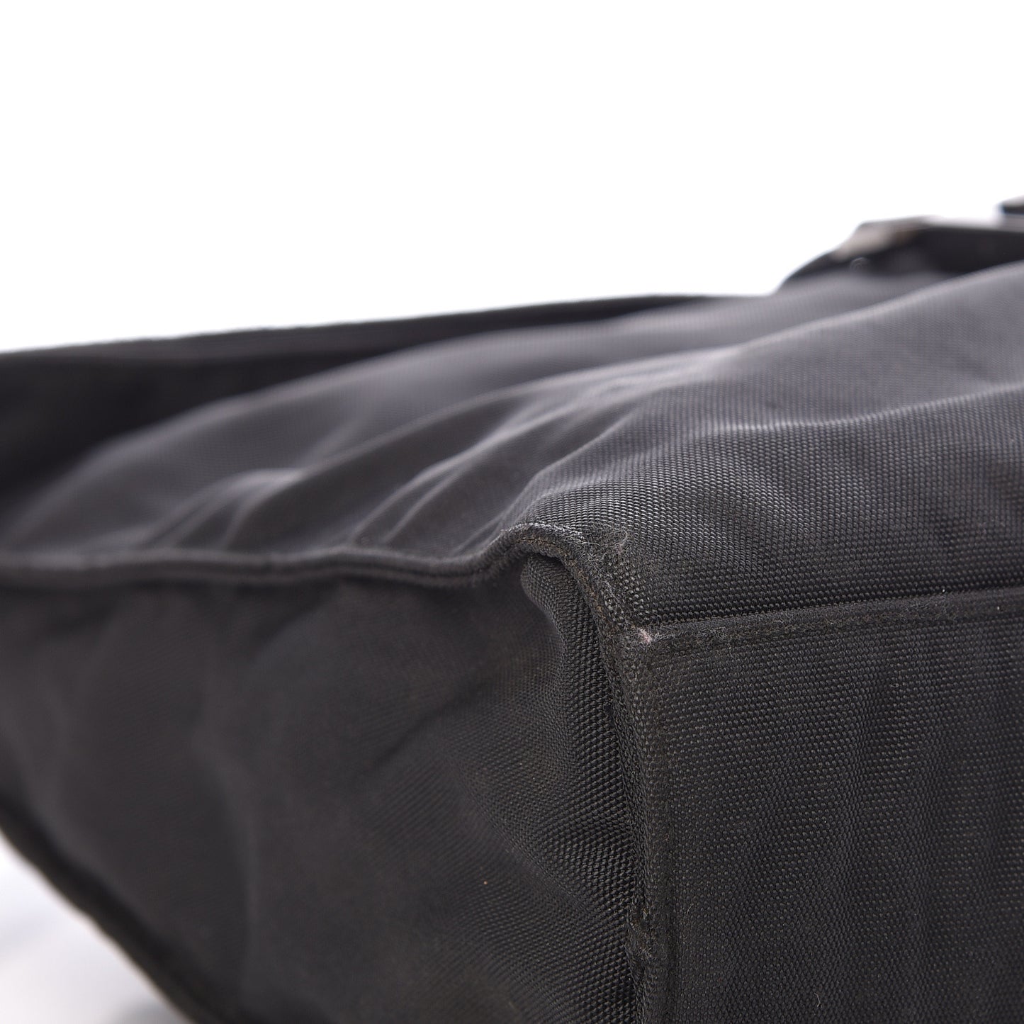 Nylon Shoulder Bag Black