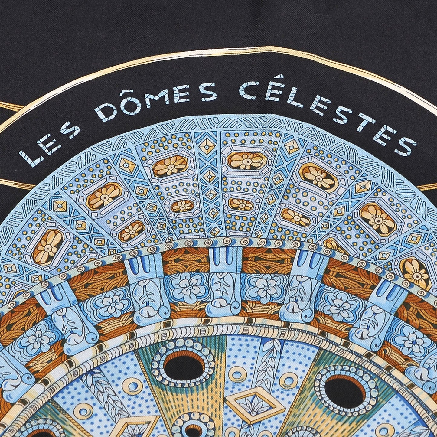 Silk Les Domes Celestes Scarf 90