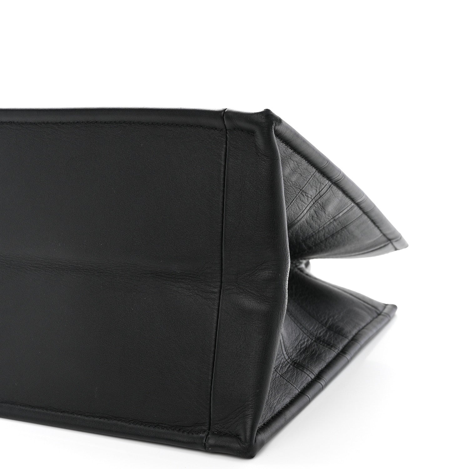 Christian Dior Calfskin Embossed Medium Book Tote Black 10 of 10
