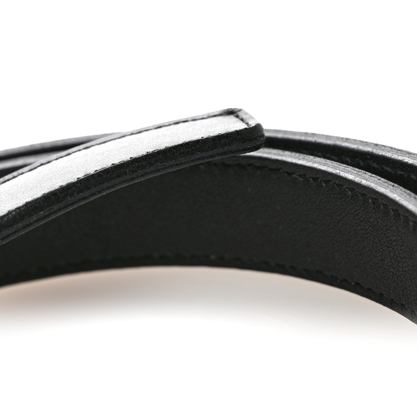 Calfskin Monogram Cassandre 95 38 Belt Black
