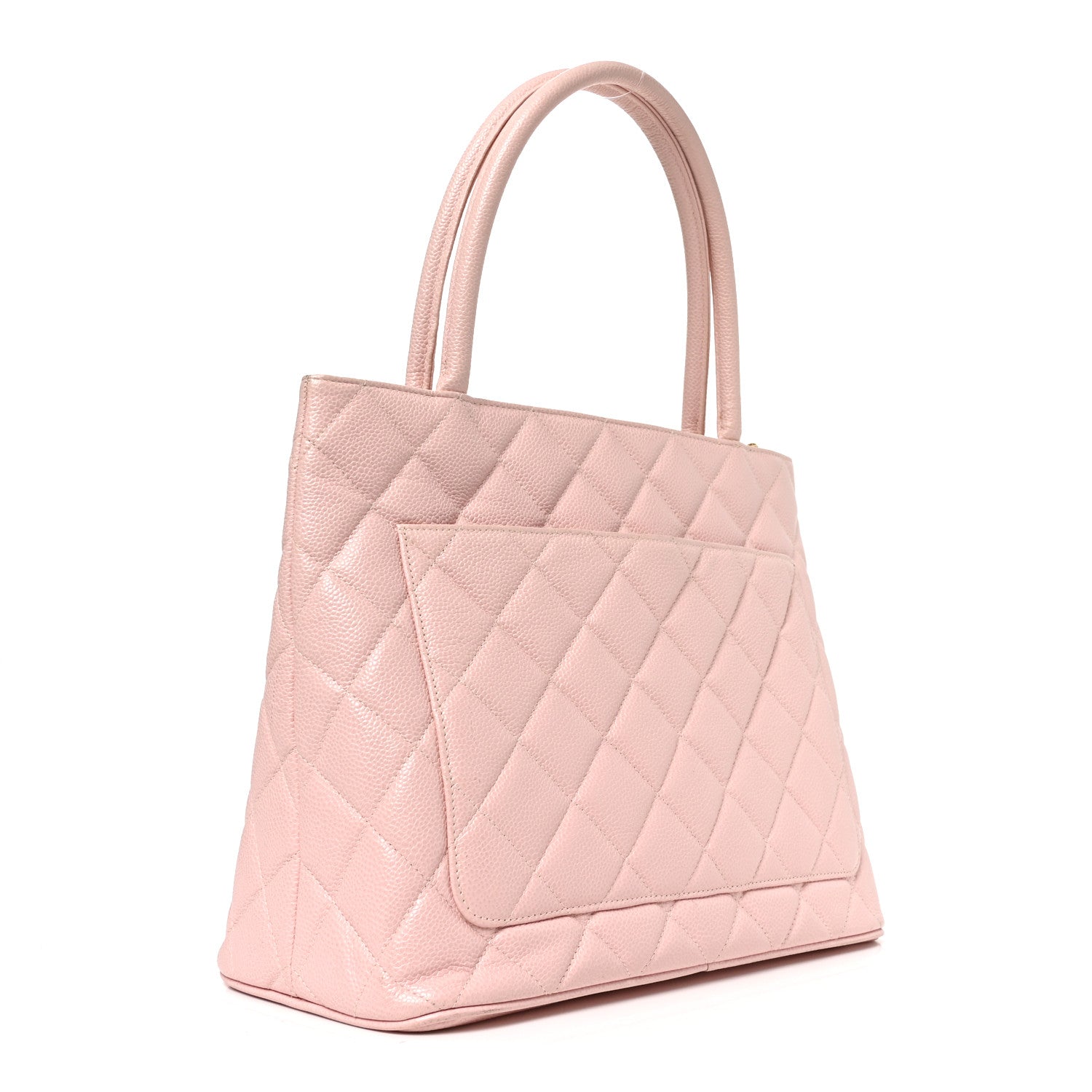 Chanel Caviar Quilted Medallion Tote Light Pink 2 of 10