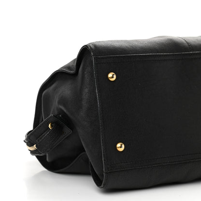 Saint Laurent Sheepskin Medium Cabas ChYc Black 9 of 11