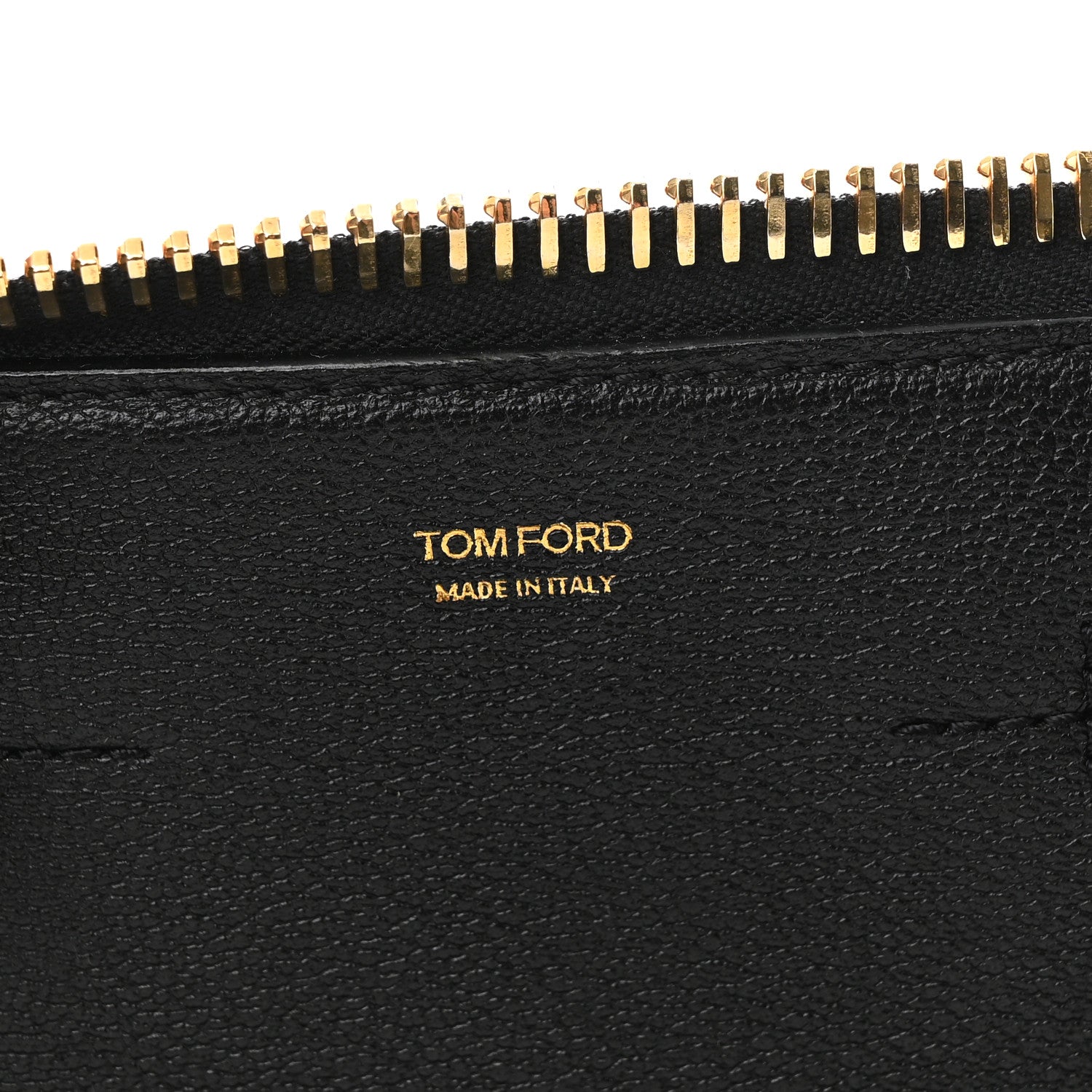 Tom Ford Pebbled Calfskin Medium Petra Bag Black 7 of 10