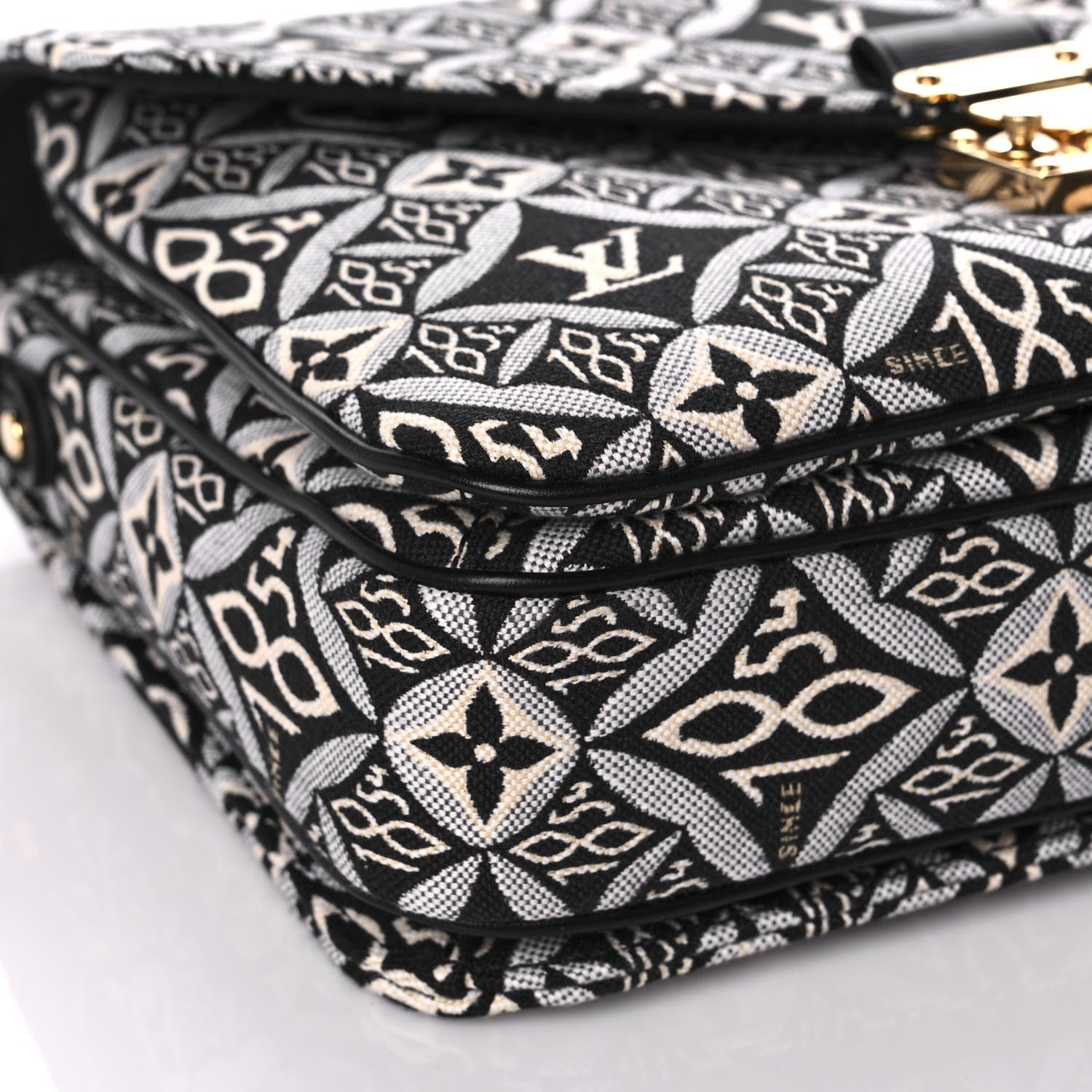 Louis Vuitton Jacquard Since 1854 Pochette Metis Grey 7 of 9