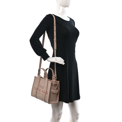 Marc Jacobs Grained Calfskin Small The Tote Bag Rose Dust 2 of 10