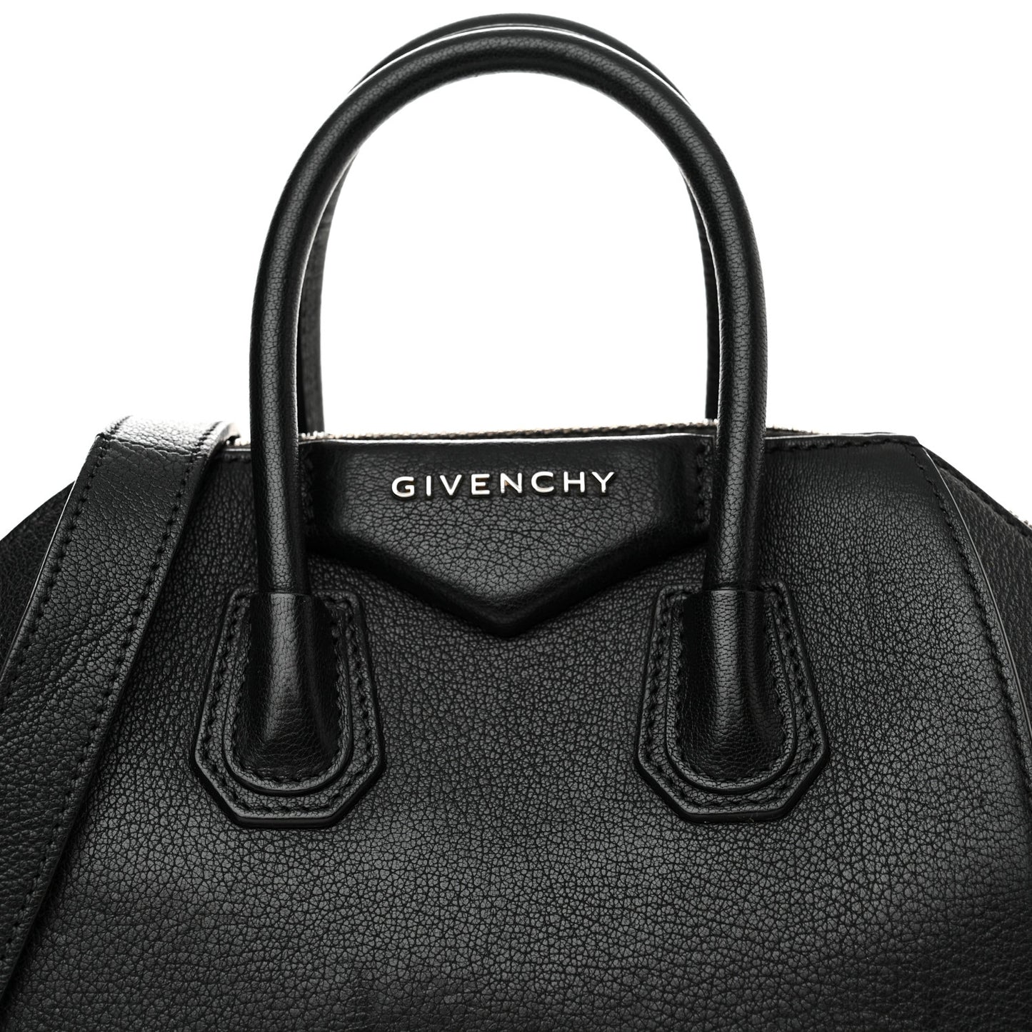 Sugar Goatskin Mini Antigona Black