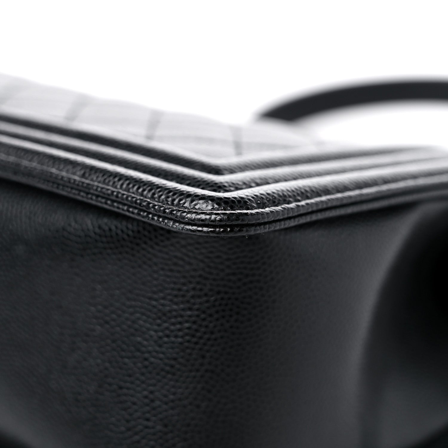Chanel Caviar Quilted Medium Boy Flap Black 11 of 12