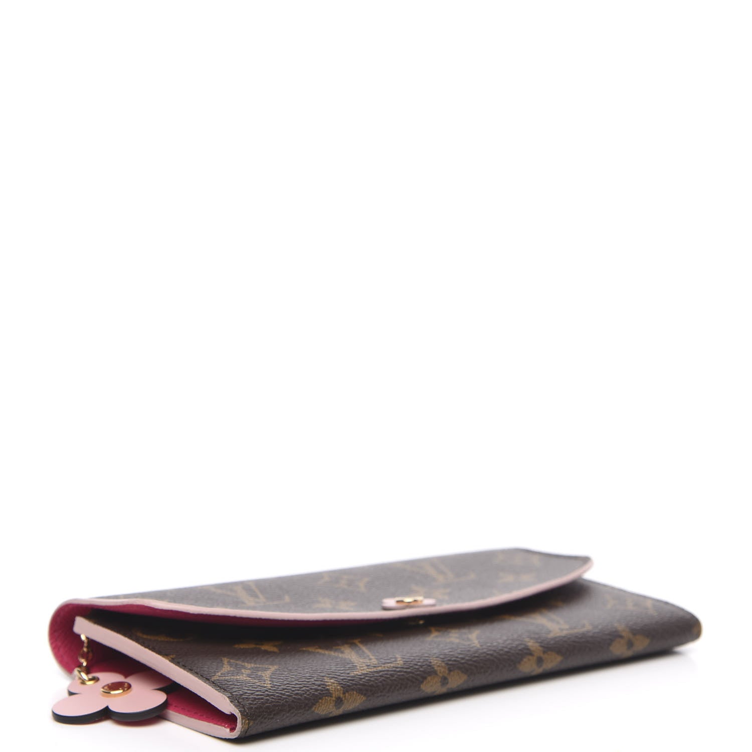 Louis Vuitton Monogram Bloom Flower Emilie Wallet 4 of 9