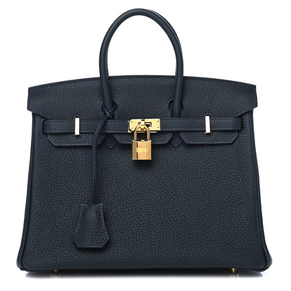 Hermes Togo Birkin 25 Vert Rousseau 1 of 8