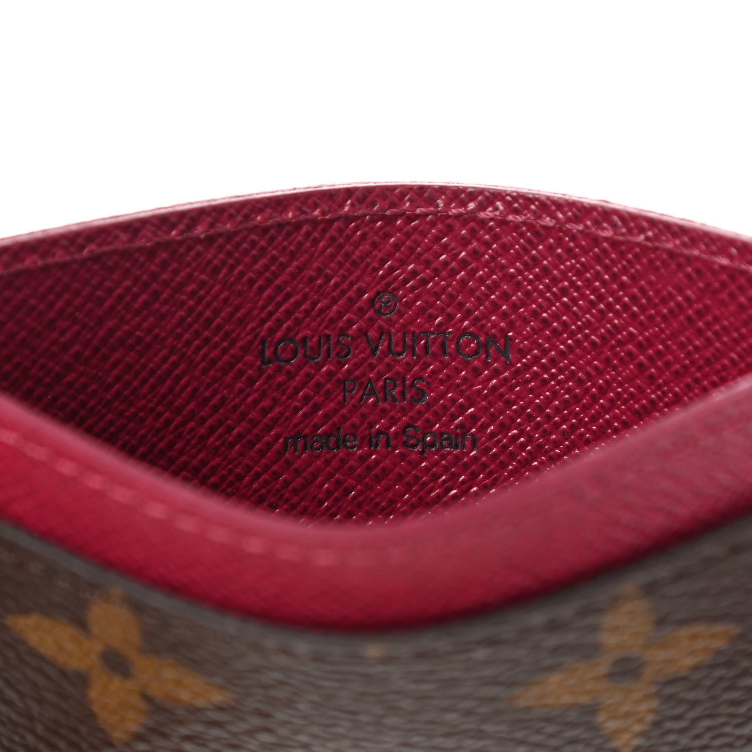Louis Vuitton Monogram Card Holder Fuchsia 6 of 6