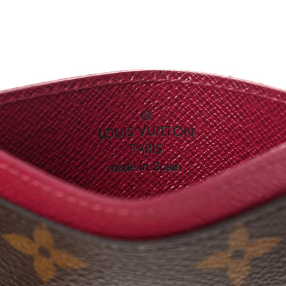 Louis Vuitton Monogram Card Holder Fuchsia 6 of 6